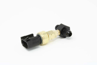 Aeromotive VaporWorx Gauge Setting Fitting Adapter - (1) AN-06 Male-Male Union & 1/8in NPT Port