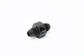Aeromotive VaporWorx Gauge Setting Fitting Adapter - (1) AN-06 Male-Male Union & 1/8in NPT Port