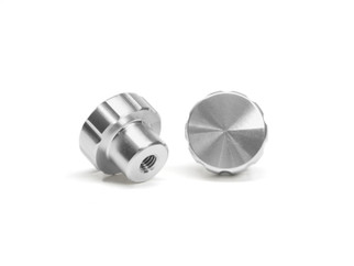 WeatherTech Colored Billet Knobs-Silver