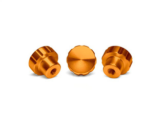 WeatherTech Colored Billet Knobs-Orange