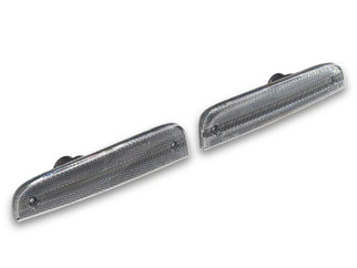 Raxiom 97-01 Jeep Cherokee XJ LED Side Marker Lights- Clear Lens- Amber LED