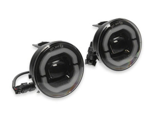 Raxiom 05-11 Toyota Tacoma LED Halo Fog Lights- Amber