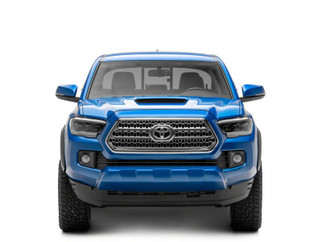 Raxiom 16-23 Toyota Tacoma CXR Series V2 LED Projector Headlights- Black Housing- Clear Lens