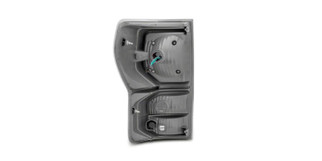 Raxiom 07-13 Toyota Tundra Axial Series Dual C-Shape LED Tail Lights- Black Housing- Smoked Lens