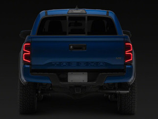 Raxiom 16-23 Toyota Tacoma ST LED Tail Lights- Black Housing- Smoked Lens