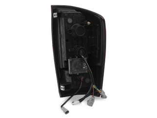 Raxiom 16-23 Toyota Tacoma XW Series Sequential LED Tail Lights- Black Housing- Red Lens