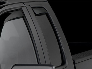 WeatherTech 04-04 Ford F-150 Rear Rear Side Window Deflectors-Dark Tint