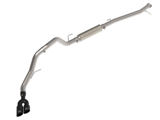 aFe Vulcan Series 3in Stainless Rear-Side Exit Exhaust Sys Black Ford Ranger Raptor 22-26 L4-2.0L