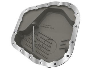 aFe POWER Pro Series Rear Diff Cover Black w/ Machined Fins Ford F-250/350 23-26 (Sterling 11.6)