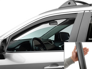 WeatherTech 19-25 Toyota Rav4 Front Front Side Window Deflectors - Matte Blk