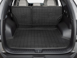 WeatherTech 22-26 Hyundai Tucson Behind 2nd Row Seating SeatBack Cargo Liners HP - Black