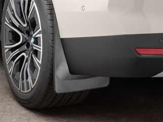 WeatherTech 25-26 BMW X3 Rear Mudflaps - Black