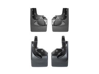 WeatherTech 24-26 Jeep Wrangler 2-Door Front & Rear Mudflaps - Black