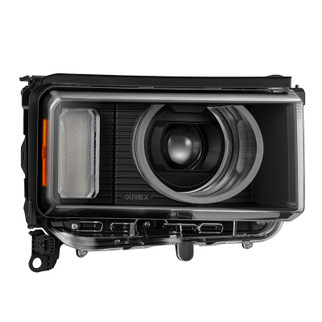 AlphaRex 24-26 Toyota LC Heritage LUXX LED Proj Headlight Blk w/Activ Light/Seq Signal/Switchback