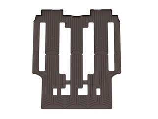 WeatherTech 25-26 Kia Carnival Two piece-2nd and 3rd row coverage Rear FloorLiner HP - Cocoa