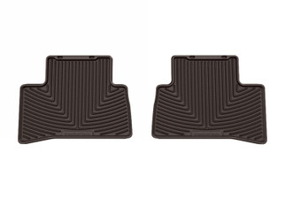 WeatherTech 22-26 Toyota Corolla Cross 2nd Row Rear All-Weather Floor Mats - Black