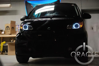 Oracle 08-13 Smart ForTwo LED Headlight Halo Kit - Green