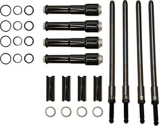 Speedy Push Rods / Covers Black  17-25 M8