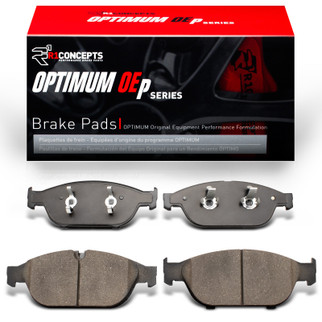 R1 12-14 Audi A6 Quattro Front Optimum OE Brake Pads