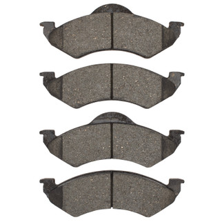 R1 00-02 Dodge Durango Front Semi Met Brake Pads