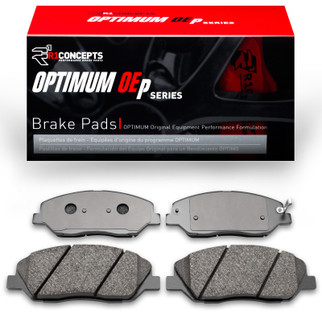 R1 09-11 Hyundai Genesis Sedan Front Optimum OE Brake Pads