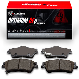 R1 08-17 Pontiac G8 Rear Optimum OE Brake Pads