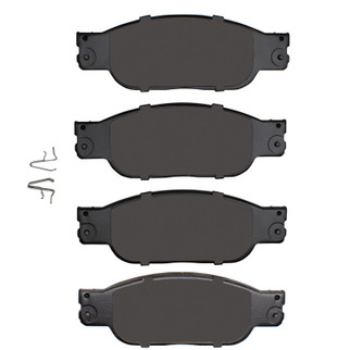 R1 03-05 Jaguar S-Type Front Euro Ceramic Brake Pads