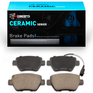 R1 14-16 Maserati Ghibli Rear Ceramic Brake Pads