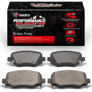 R1 14-23 Jeep Cherokee Rear Off-Road/Tow Brake Pads