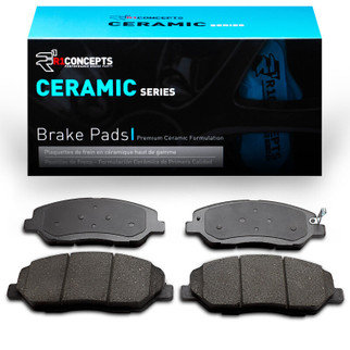 R1 09-11 Hyundai Genesis Sedan Front Ceramic Brake Pads
