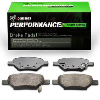 R1 04-12 Saturn Ion Rear Performance Sport Brake Pads