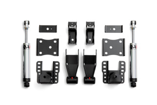 QA1 07-16 Chevrolet Silverado 4WD Lowering Kit w/ Spindles Single Adjustable 4in-6in