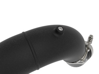 aFe BladeRunner 3-1/2in Aluminum Cold Charge Pipe Black RAM Diesel Trucks 25-26 L6-6.7L (td)