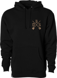 Camo Shovels Hoodie Black Md