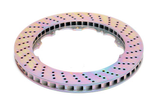 Dinan 08-13 BMW M3 380x34mm Drilled Rotor Set - Front
