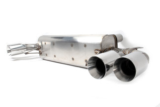 Dinan 18-23 BMW M550i xDrive Freeflow Axleback Exhaust System - Polished