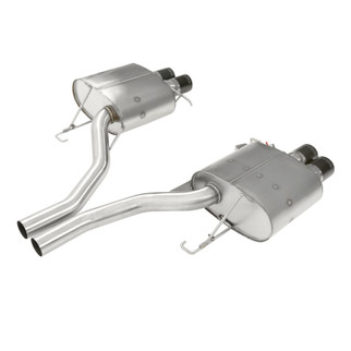 Dinan 11-16 BMW 550i xDrive Freeflow Axleback Exhaust System - Black