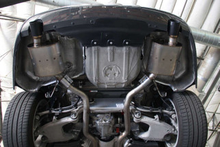 Dinan 11-16 BMW 535i Freeflow Axleback Exhaust System -Black