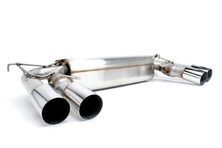 Dinan 15-18 BMW X5 M Freeflow Axleback Exhaust System - Polished