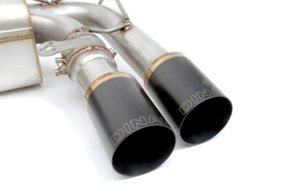 Dinan 15-18 BMW X5 M Freeflow Axleback Exhaust System -Black