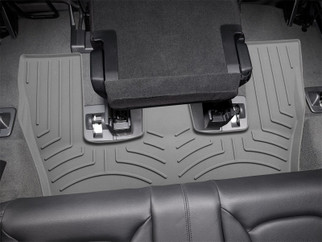 WeatherTech 17-25 Audi Q7 2nd Row Rear FloorLiner HP - Grey