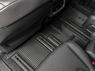 WeatherTech 22-26 Kia Carnival 2nd Row Rear All-Weather Floor Mats - Black