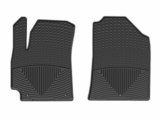 WeatherTech 21-26 Kia Seltos 1st Row Front All-Weather Floor Mats - Black