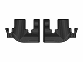WeatherTech 19-26 Subaru Ascent 2nd Row Rear All-Weather Floor Mats - Black