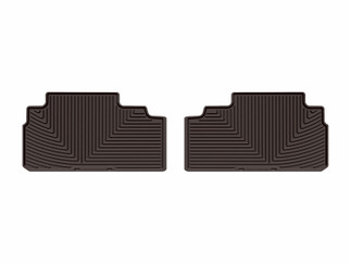 WeatherTech 19-26 Subaru Ascent 2nd Row Rear All-Weather Floor Mats - Cocoa