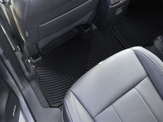 WeatherTech 19-26 Subaru Ascent 2nd Row Rear All-Weather Floor Mats - Black