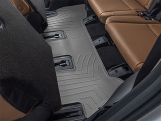 WeatherTech 24-26 Hyundai Santa Fe 2nd Row Rear FloorLiner HP - Grey