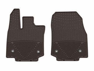WeatherTech 2026 Lexus RX 1st Row Front All-Weather Floor Mats - Cocoa