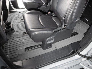 WeatherTech 21-26 Toyota Sienna 2nd Row Rear FloorLiner HP - Grey