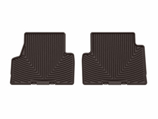 WeatherTech 22-26 Ford Maverick Hybrid 2nd Row Rear All-Weather Floor Mats - Cocoa